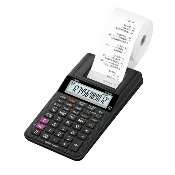 Imagen de CALCULADORA CASIO HR-8RC CON ROLLO
