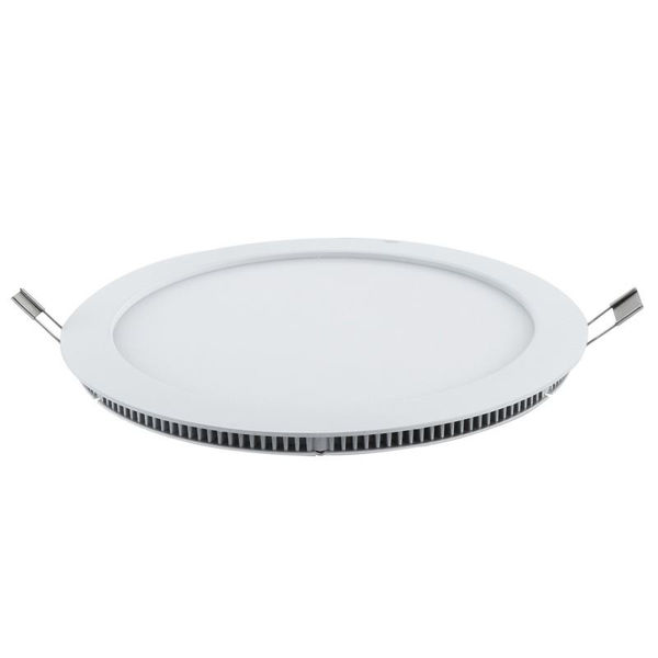 Imagen de PANEL SPOT DE LUZ LED REDONDO DE EMBUTIR 24w MBD24Y/13117-4/R