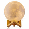 Imagen de VELADORA LUNA BASE DE MADERA 15CM 9018-15