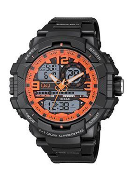 Imagen de RELOJ PULSERA  PVC DIGITAL HOMBRE Q&Q GW86-009