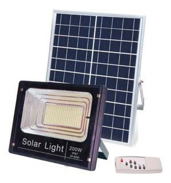 Imagen de FOCO EXTERIOR 200W C/PANEL SOLAR US200W