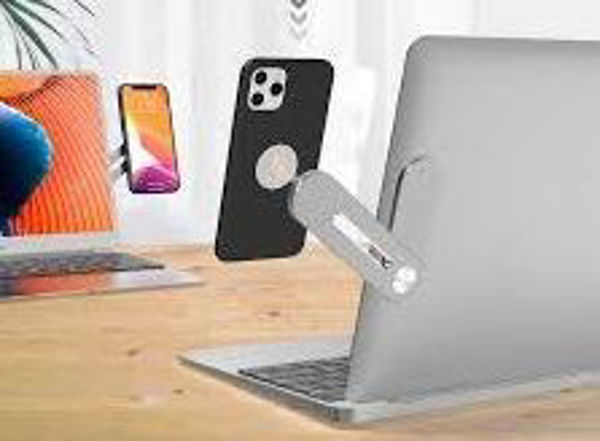 Imagen de SOPORTE CELULAR AUXILIAR F021 PANTALLA MONITOR O MESA