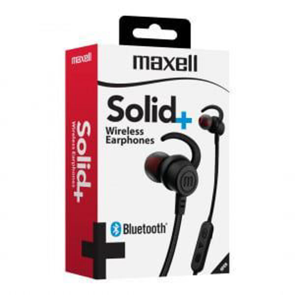 Imagen de AURICULAR BLUETOOTH SOLID EARPHONE MAXELL  EB-BT100