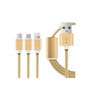 Imagen de CABLE TRIPLE SUELTO USB,IPHONE,TIPOC SDT.3.1/17589