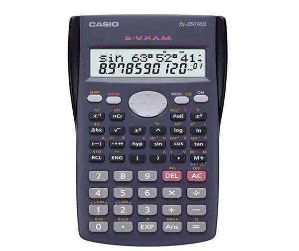 Imagen de CALC CASIO FX350MS/FX350ES 252 FUNCIONES