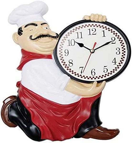 Imagen de RELOJ DE PARED COCINERO 12 CM G190495