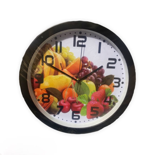 Imagen de RELOJ PARED 32CM. FRUTAS SR1237