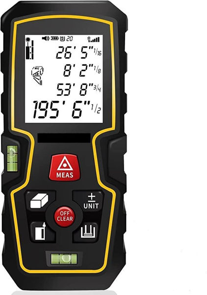 Imagen de MEDIDOR DISTANCIA LASER 120 METROS S8A120