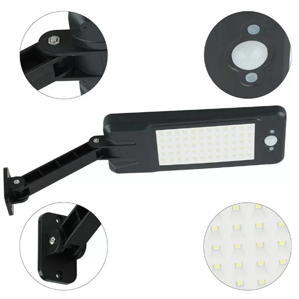 Imagen de FOCO LEDS, SENSOR Y CONTROL 60 LEDS-XF2012