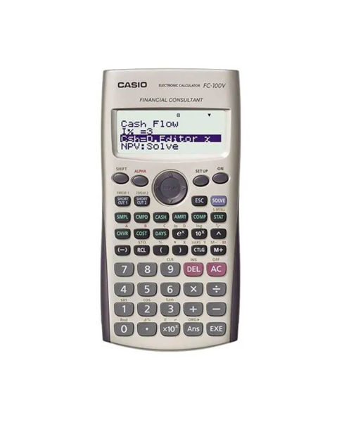 Imagen de CALCULADORA  FC100V FINANCIERA CASIO