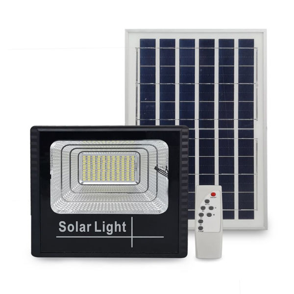 Imagen de FOCO EXTERIOR 30W C/PANEL SOLAR YC-T30C Y CONTROL