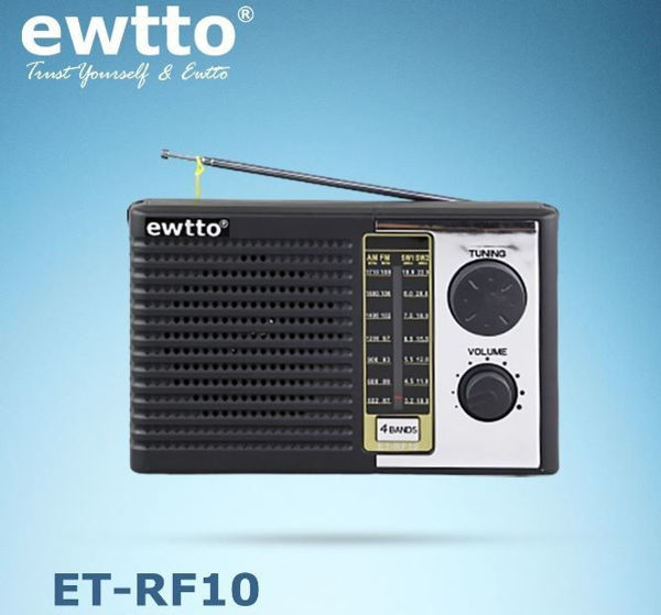 Imagen de RADIO CORRIENTE Y PILA  ETRF10 EWTTO