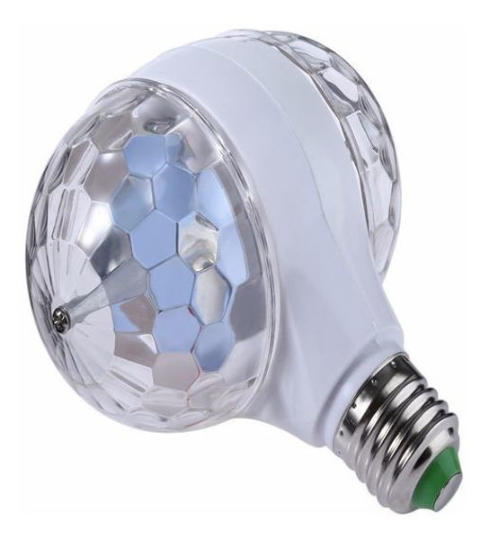 Imagen de BOMBITA  LED GIRATORIA DOBLE- HX109