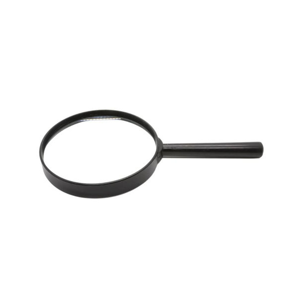 Imagen de LUPA NEGRA DE VIDRIO 110MM