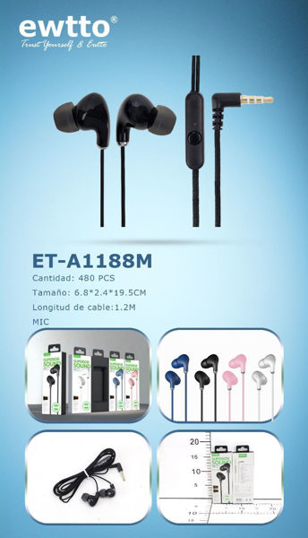 Imagen de MINIAURICULAR MANO LIBRE 3.5 EWTTO-A1188
