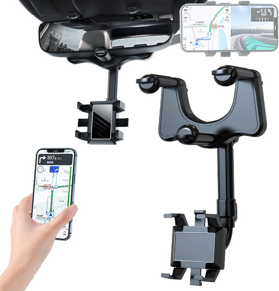 Imagen de SOPORTE CELULAR  DE COLGAR SOBRE RETROVISOR-CZ2005