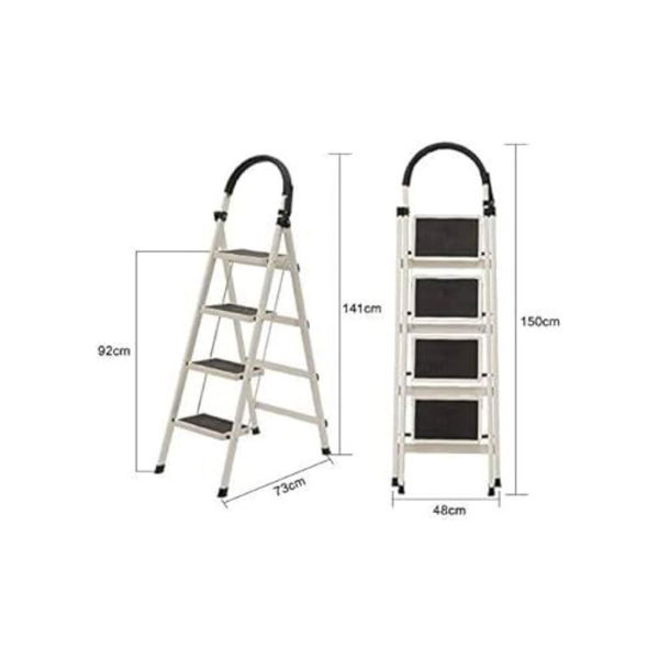Imagen de ESCALERA HIERRO BLANCO 5 PELDAÑOS 105-5