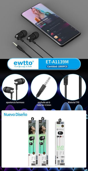 Imagen de AURICULAR ETA1139 EWTTO