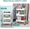Imagen de CARRITO 3 ESTANTES 78X33X44 STC-001
