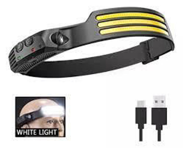 Imagen de LINTERNA MINERO FLEXIBLE RECARGABLE USB- W689-3