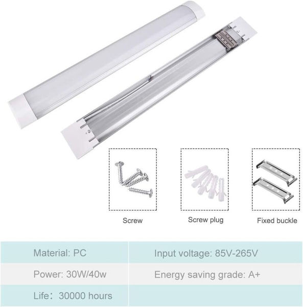 Imagen de ARTEFACTO+TUBO LED 30CM 10W-JHD310