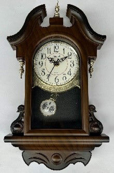 Imagen de RELOJ PARED CON PENDULO 43X26CM-8385
