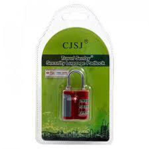 Imagen de CANDADO CJSJ  COMBINACION -TSA554