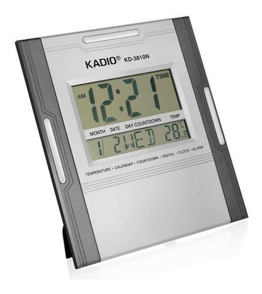 Imagen de Reloj Kadio Termometro Alarma Calendario Digital