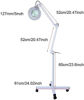 Imagen de LAMPARA ARO LED LUPA TIPO ARAÑA -c811