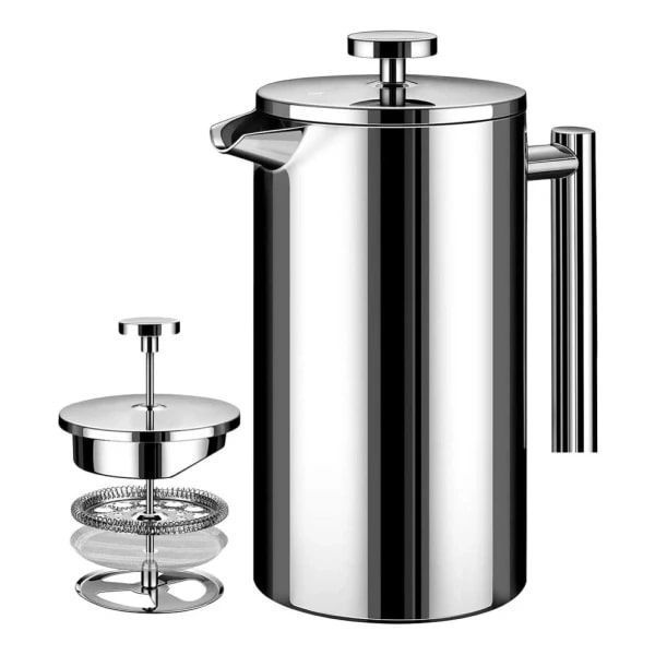 Imagen de CAFETERA PRENSA FRANCESA ACERO INOX 1L-GJG1000