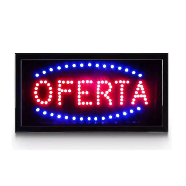 Imagen de CARTEL LED OFERTA DZ6