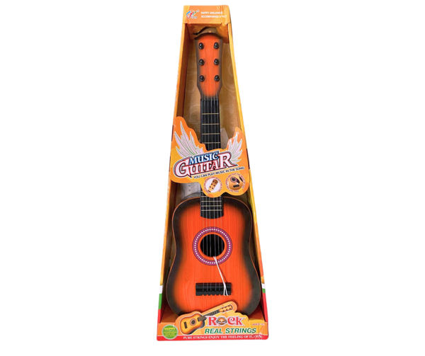 Imagen de GUITARRA MADERA 55CM MARRON 316169
