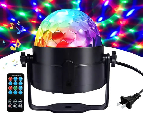 Imagen de EFECTO LUCES LED RGB  220V BS-050S E28