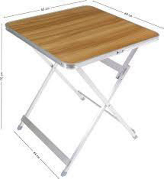 Imagen de MESA 60X60CM MADERA METAL -MST60CM