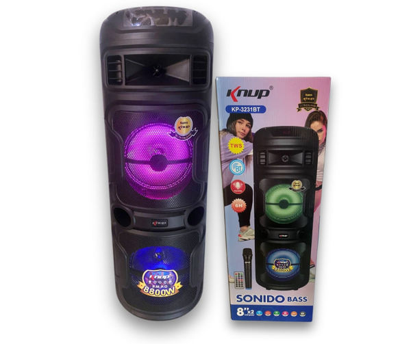 Imagen de CAJA ACÚSTICA KNUP KP-3231BT USB