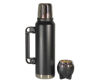 Imagen de TERMO  1200ML + MATE CUERO 150 ML ACERO INOX-QAN2132