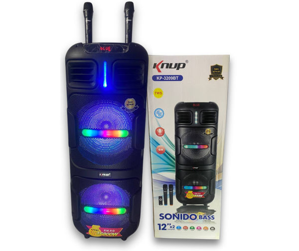 Imagen de CAJA ACÚSTICA  KNUP KP-3209BT USB