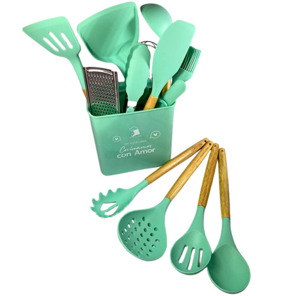Imagen de SET SILICONA PARA COCINA -F11515