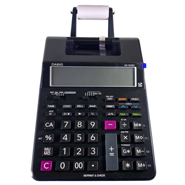 Imagen de CALCULADORA CON ROLLO CASIO  HR100