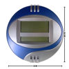 Imagen de RELOJ DE PARED DIGITAL REDONDO GRANDE K3885