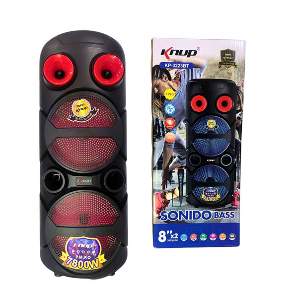 Imagen de CAJA ACÚSTICA  BLUE/USB-KP3223BT