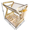 Imagen de ESCURRIDOR PLASTICO 34X31X24 NEW JT-0141