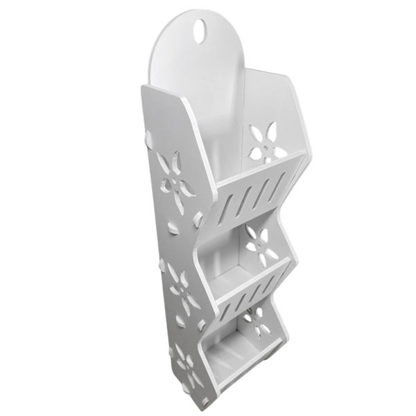 Imagen de ORGANIZADOR BAÑO MADERA 45X12CM JS1457