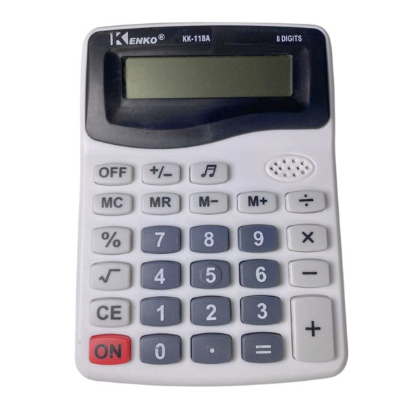 Imagen de CALCULADORA  ESCRITORIO  8 D KK-118A