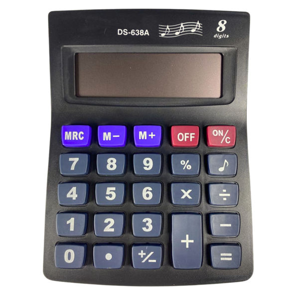Imagen de CALCULADORA ESCRITORIO 12 DIGITOS - DS638A