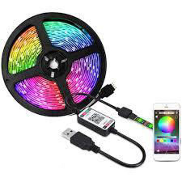 Imagen de CINTA LED BLUETOOTH C/CONTROL 3 METROS LED-300