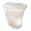 Imagen de CANASTO  PARA ROPA CON TAPAHX701 55L 44.5X36.5X58CM