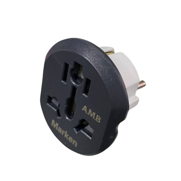 Imagen de ADAPTADOR 3 CHATO A  SCHUCKO A UNIVERSAL- L2845 16A