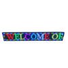 Imagen de CARTEL ROTULADOR LED MULTICOLOR RGB 130X19 CM-1332RGB