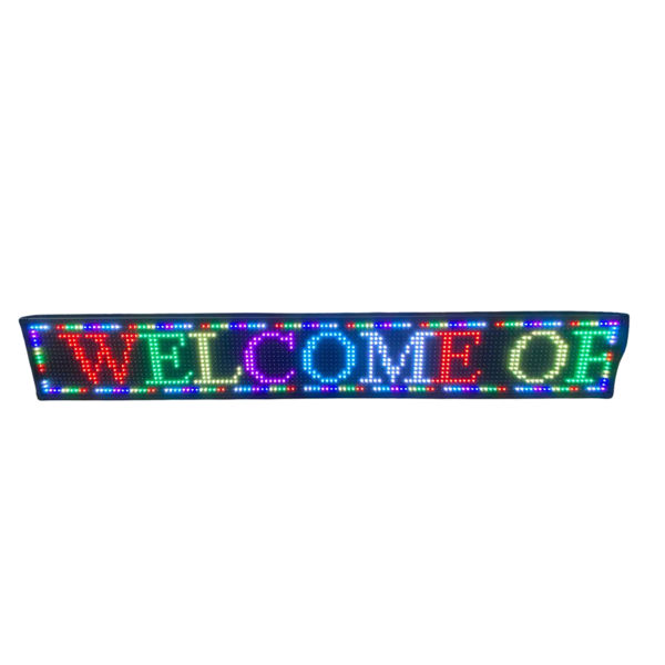 Imagen de CARTEL ROTULADOR LED MULTICOLOR RGB 130X19 CM-1332RGB